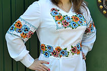 ЮМА заготовка для вышивки бисером женской рубашки