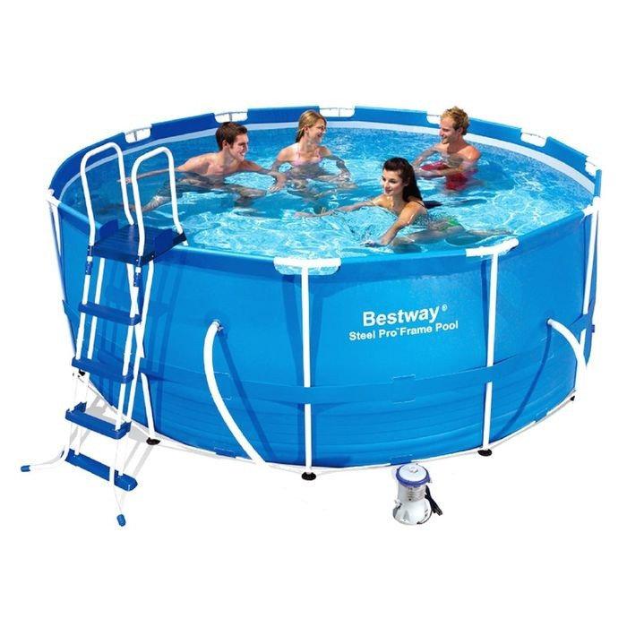 Басейн каркасний з фільтруючим насосом Bestway 56418
