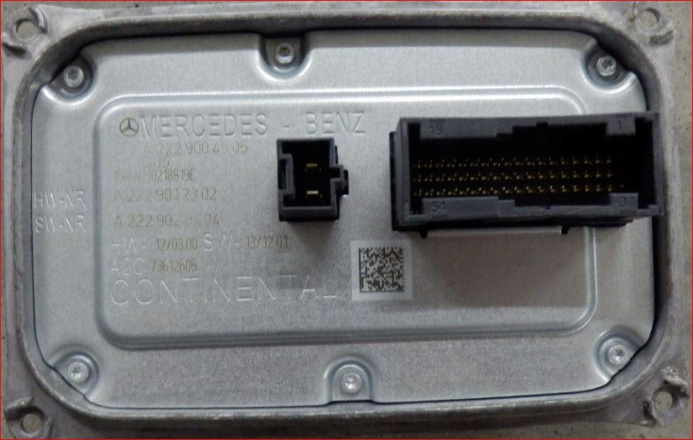 Б/У МОДУЛЬ LED ПРЕБРАЗОВАНИЙ MERCEDES S W22 a2229004505
