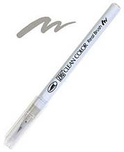 ZIG CLEAN COLOR Real Brush (transparent cap) 901 Gray Tint