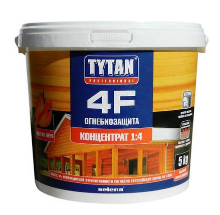Вогне-біозахист для дерева TYTAN 4F 5 кг, фото 1