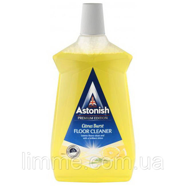 Универсальный суперконцетрат для мытья пола Astonish Citrus Burst (лимон) 1л. - фото 1 - id-p1010729547