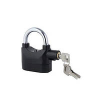 Навісний замок з вбудованою системою сигналізації та сиреною Alarm Lock 110 дБ
