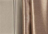 Портьерная ткань для штор Блэкаут бежевого цвета (Elizabet KT F60-5/280 Bl )