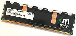 Ігрова оперативна пам'ять Mushkin Blackline DDR2 2Gb 800MHz PC2 6400U CL4 (996580) Б/В