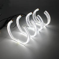 Ангельські оченята BMW білі F30 F31 F34 (premium) 120мм 128мм