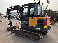 Мініекскаватор Volvo EC55C.