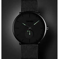 Чоловічий наручний годинник Skmei 9185 Design Black