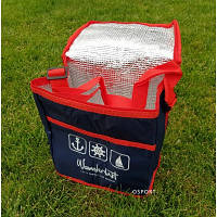 Сумка Холодильник - Термосумка 12 л 1 Відділення Фольга Wanderlust (26х21х16)