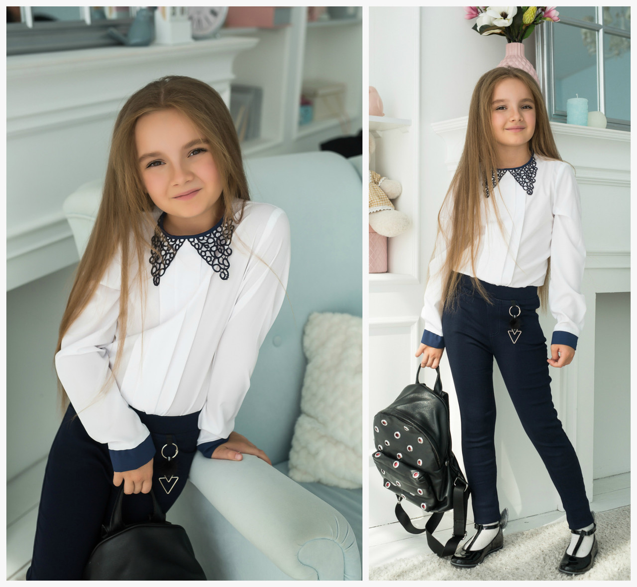 Шкільна форма блузка 19692, фото 1