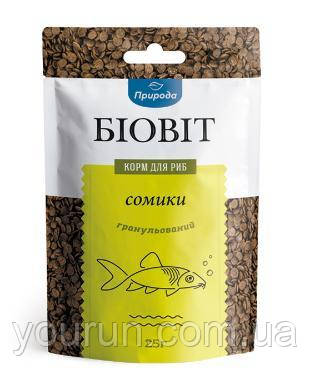 Природа «Сомики», гранульований корм для риб, 25г