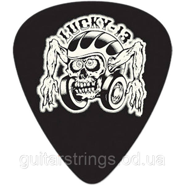 Медіатор Dunlop L16R.60L13C Lucky 13 Helmet 0.60 mm, фото 1