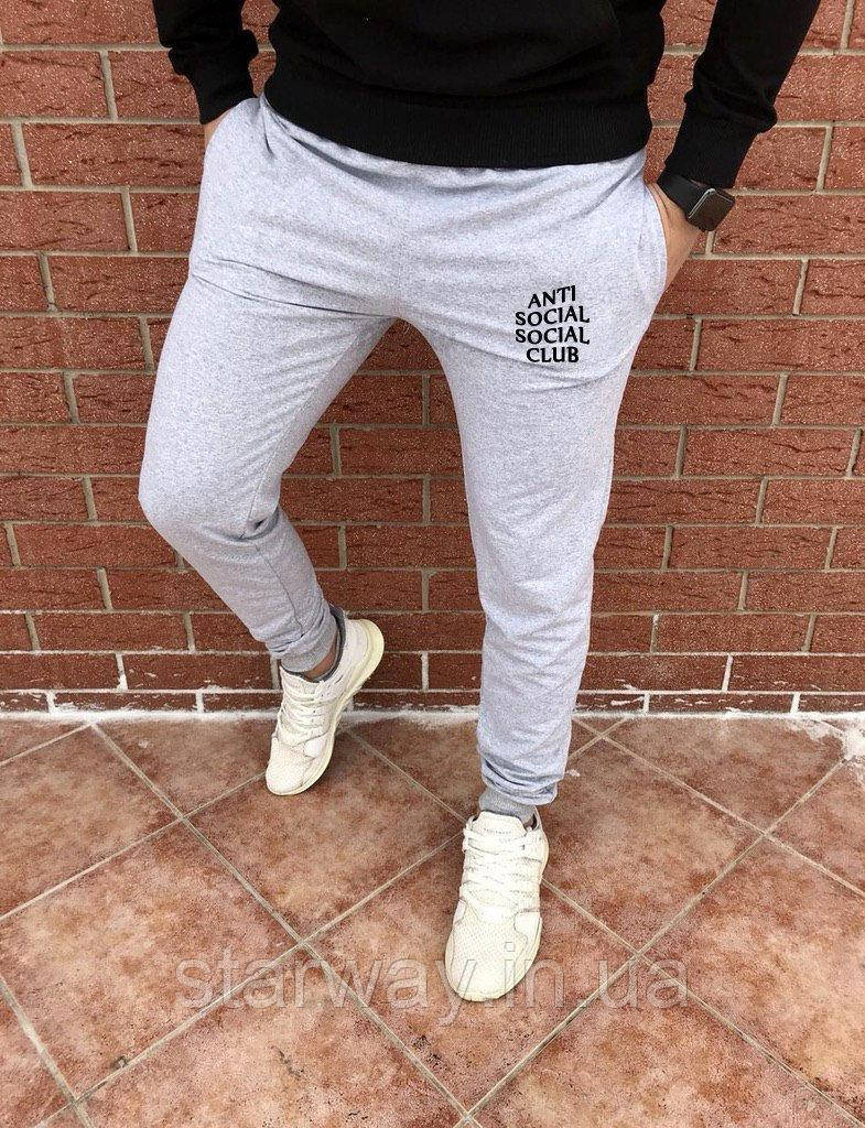 Стильні спортивні штани anti social social club | assc logo