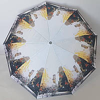 Красивый полуавтоматический зонт на 9 спиц