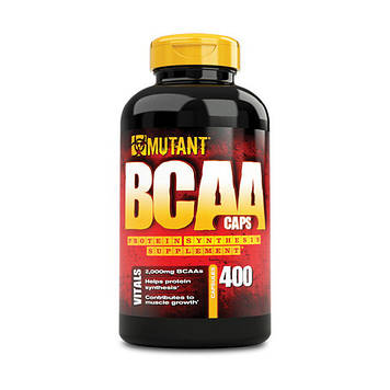 Амінокислота Mutant BCAA caps (400 caps) PVL