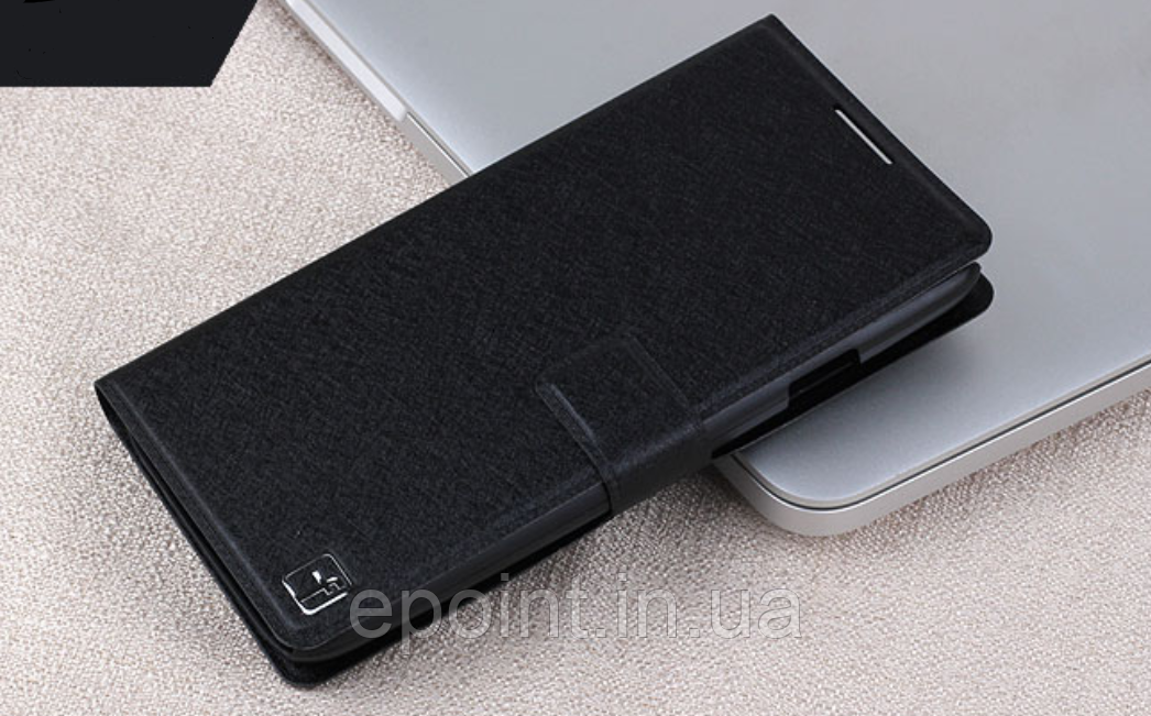 Чохол книжка для Lenovo A670 (A670t), чорний колір
