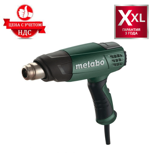 Технічний фен Metabo HE 23-650 Control (2.3 кВт, дисплей)