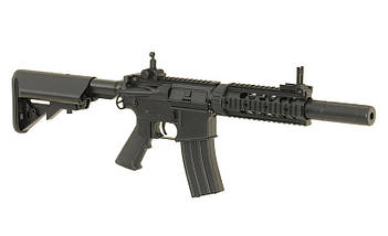 Карабін M4 CQB with silencer ABS CM.513 – Black [CYMA], фото 5