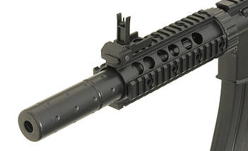 Карабін M4 CQB with silencer ABS CM.513 – Black [CYMA], фото 6