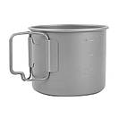 Кухоль титановий Toaks Light Titanium 550 ml Pot (Ultralight Version), фото 3
