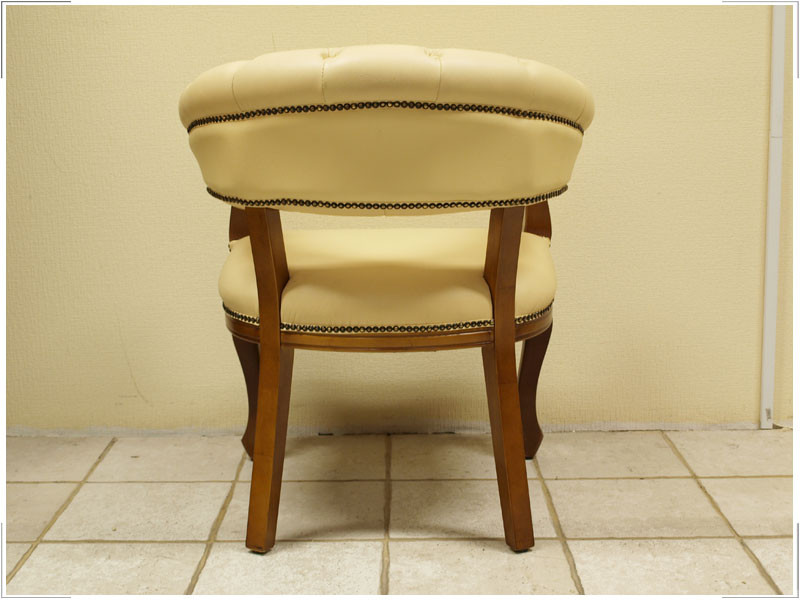 Кресло офисное для конференций Монк комбинированная кожа люкс бежевая (Диал ТМ) - фото 5 - id-p107172332