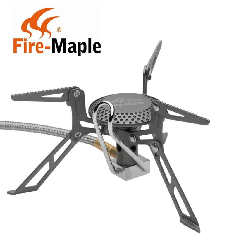 Газовий пальник титановий Fire Maple FMS-117H із шлангом.