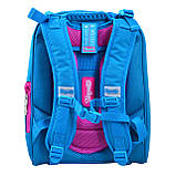 Рюкзак шкільний каркасний H-12 Romantic hearts 556034 1 Вересня, фото 3