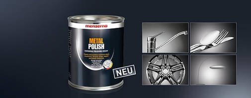 Полірувальна паста для полірування металевих поверхонь MENZERNA METAL POLISH 0,125 кг, фото 2