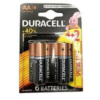 Батарейки Duracell AA 6 штук