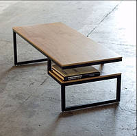 Кавовий журнальний столик у стилі LOFT (Table - 813)