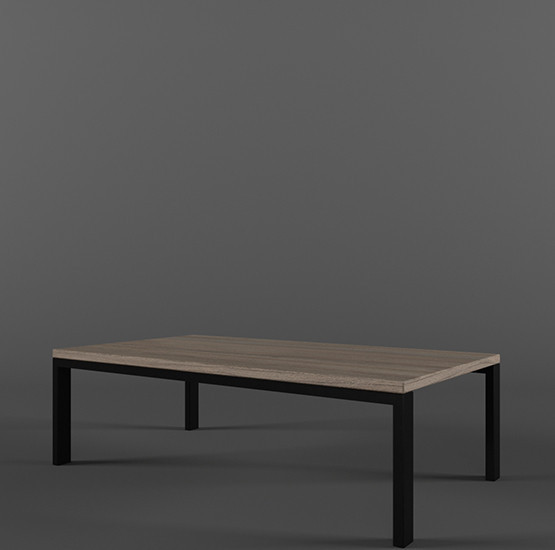 Кавовий журнальний столик у стилі LOFT (Table - 824)