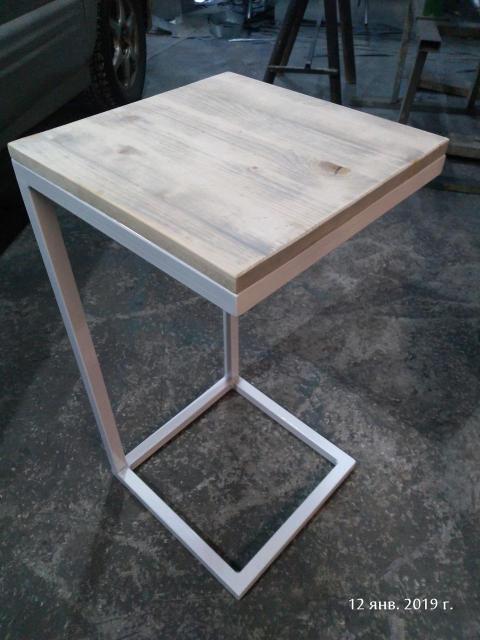Кавовий Журнальний столик у стилі LOFT (Table - 832)