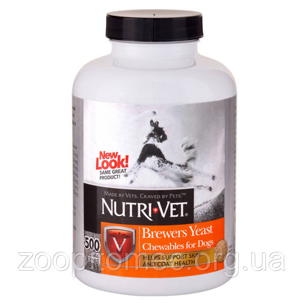 Nutri-Vet БРЭВЕРС ЕСТ - комплекс для вовни собак 500 табл