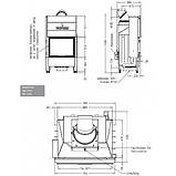 Каминна топка Spartherm varia 1vh-h2o-4s — linear, фото 3