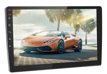 Автомагнітола 2 DIN Podofo 8810 2.5D Екран 10 дюймів Android 12 Wi-Fi Bluetooth Gps