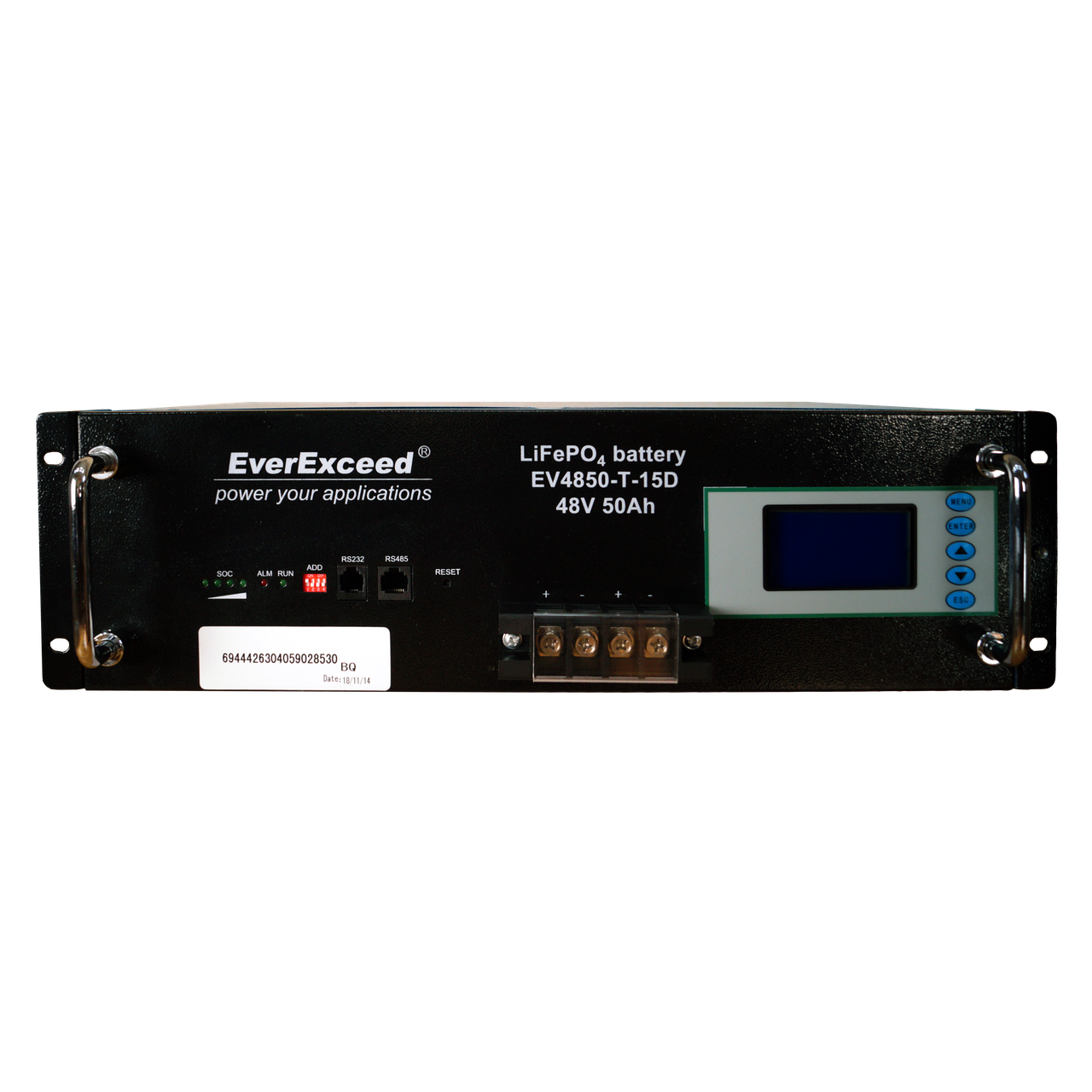 Літієвий акумулятор 50 Аг EVEREXCEED EV4850-T-15D (48V/50Ah LCD), фото 1