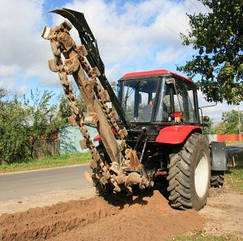 ЕКСКАВАТОР ЕЦУ 150 з річним робочим органом ДОРЭЛЕКТРОМАШ