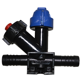 Форсунки з відсікачем Plast прохідна / кінцева