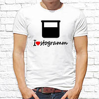 Футболка с принтом "I love stogramm" Push IT