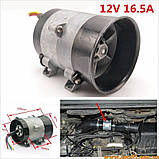 Електричний турбонагнітач для авто електротурбіна турбонаддув турбокомпресор на автомобіль скутер мотоцикл, фото 2