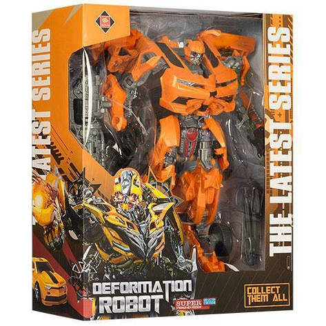 Іграшка робот трансформер-автобот Бамблбі Transformer Bumblebee 19 см 8814, фото 1