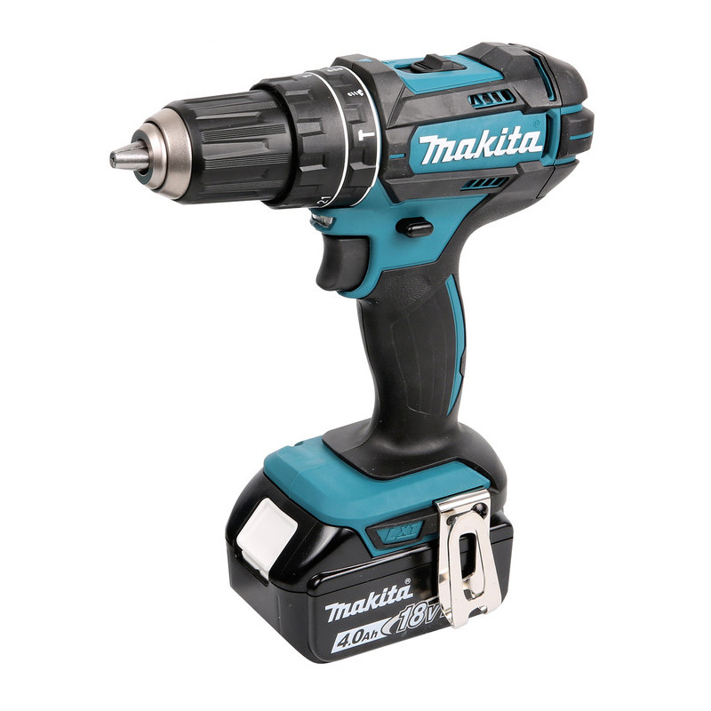 Акумуляторний ударний дриль-шурупокрут Makita DHP482RMJ, фото 1
