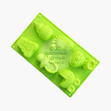 Силіконова форма для шоколаду - Набір для новонароджених, фото 4