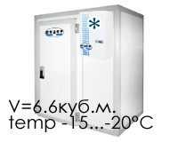 Холодильна камера СЕВЕР КХ-007 80 мм + Холодильний моноблок СЕВЕР BGM 117