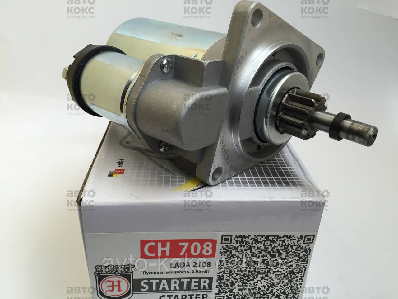 Hort CH708 Стартер з редуктором на ВАЗ 2108-099 (0,95 кВт)