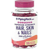 Витамины и минералы Piping Rock Hair Skin Nails (165 caps)