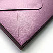 Конверт 175x125 мм, колір сливовий (plum), КОМПЛЕКТ 10 шт., фото 2