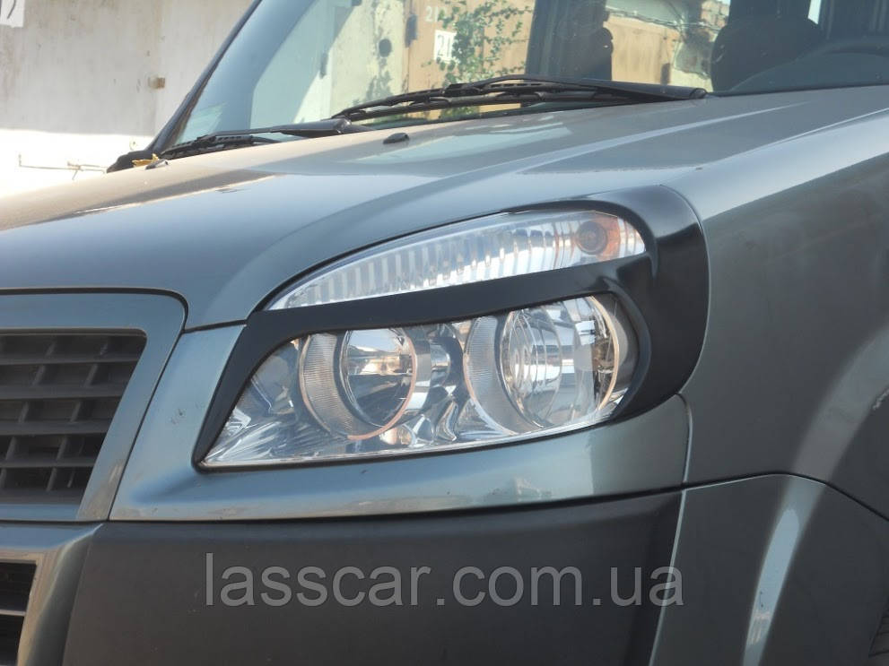 Вії (накладки на фари) LASSCAR на Fiat Doblo