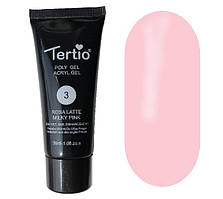 ГЕЛЬ ГІБРИД , ПОЛИГЕЛЬ (MILKY PINK) TERTIO