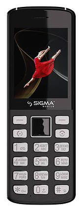Телефон Sigma X-Style 24 ONYX Grey Гарантія 12 місяців, фото 2